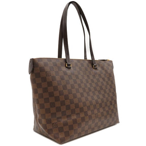 ルイヴィトン LOUIS VUITTON イエナPM N41012 ダミエエベヌ ダミエキャンバス トートバッグ ゴールド金具 茶 ハンドバッグ