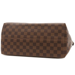 ルイヴィトン LOUIS VUITTON イエナPM N41012 ダミエエベヌ ダミエキャンバス トートバッグ ゴールド金具 茶 ハンドバッグ