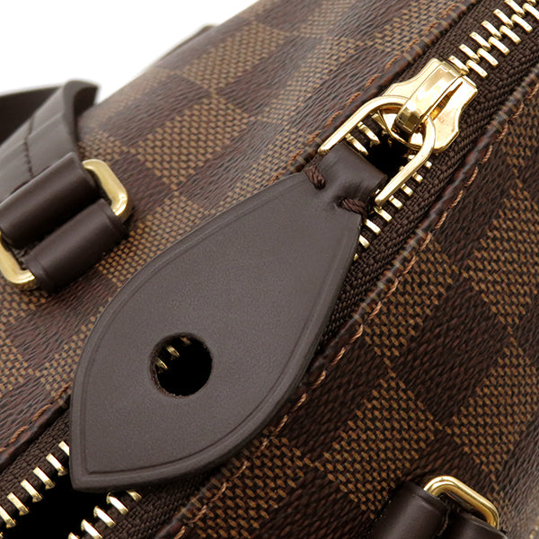 ルイヴィトン LOUIS VUITTON イエナPM N41012 ダミエエベヌ ダミエキャンバス トートバッグ ゴールド金具 茶 ハンドバッグ