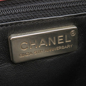 シャネル CHANEL マトラッセ クラッシック ハンドバッグ ピンク エナメル ショルダーバッグ ゴールド金具 ココマーク 銀座5周年記念