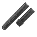 ロジェデュブイ ROGER DUBUIS ブラック クロコダイル 腕時計パーツ 純正 クロコ ベルト ストラップ バンド 17mm 黒