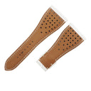 ロジェデュブイ ROGER DUBUIS ゴールデンスクエア用 クロコバンド ホワイト クロコダイル 腕時計パーツ 純正 替え ベルト ストラップ 30mm 白