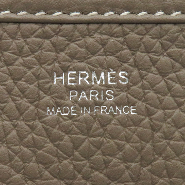 エルメス HERMES エヴリン3 PM エトゥープ トリヨンクレマンス ショルダーバッグ シルバー金具 グレージュ