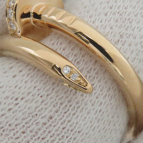 カルティエ Cartier ジュストアンクル ダイヤ B4094850 ピンクゴールド K18PG ダイヤモンド #50(JP10) リング 指輪 750 JUSTE UN CLOU