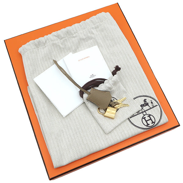 エルメス HERMES バーキン25 ベージュマルファ トゴ ハンドバッグ ゴールド金具 新品 未使用