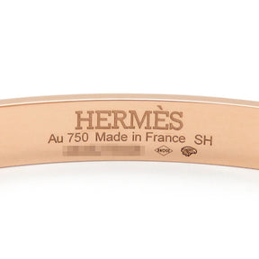 エルメス HERMES ケリーPM  H109032B 00SH ピンクゴールド K18PG ダイヤモンド SH ブレスレット AU750 750PG RG 4石