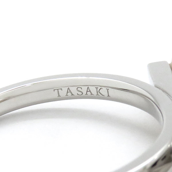 TASAKI TASAKI バランス ネオ R4814 ホワイトゴールド K18WG パール リング 指輪 あこやパール 750WG 13.5号