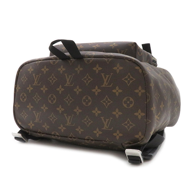 ルイヴィトン LOUIS VUITTON ザック バックパック M43422 モノグラム×ブラック モノグラムマカサー リュック・デイパック シルバー金具 茶 黒