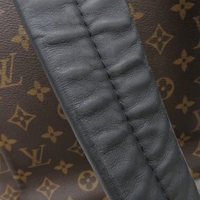 ルイヴィトン LOUIS VUITTON ザック バックパック M43422 モノグラム×ブラック モノグラムマカサー リュック・デイパック シルバー金具 茶 黒