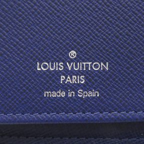 ルイヴィトン LOUIS VUITTON ジッピー ヴェルティカル M30447 コバルト タイガ モノグラムエクリプスキャンバス 長財布 シルバー金具 青 タイガラマ ラウンドファスナー