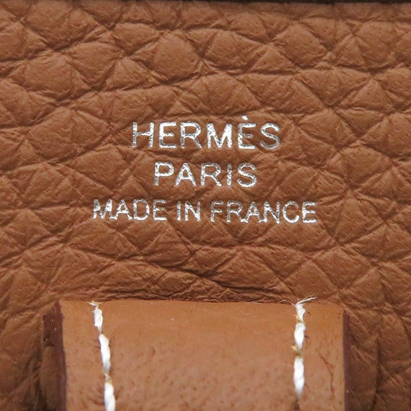 エルメス HERMES エヴリンTPM ゴールド トリヨンクレマンス ショルダーバッグ シルバー金具 新品 未使用 茶