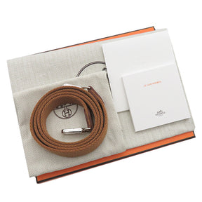 エルメス HERMES エヴリンTPM ゴールド トリヨンクレマンス ショルダーバッグ シルバー金具 新品 未使用 茶