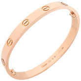 カルティエ Cartier LOVE ラブブレス B6067416 ピンクゴールド K18PG #16 ブレスレット 750 18K 18金 バングル