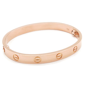 カルティエ Cartier LOVE ラブブレス B6067416 ピンクゴールド K18PG #16 ブレスレット 750 18K 18金 バングル