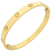 カルティエ Cartier LOVE ラブブレス B6067517 イエローゴールド K18YG #17 ブレスレット 750 18K 18金 バングル