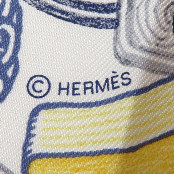 エルメス HERMES カレ45 CARRE ガヴロッシュ パルム×ホワイト×マルチカラー シルク スカーフ 新品 未使用【CHEVALOSCOPE NEON/シュヴァロスコープ ネオン】