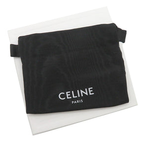 セリーヌ CELINE コンパクト ジップ ウォレット 10B663 ペブル レザー コインケース ゴールド金具 カードケース グレージュ