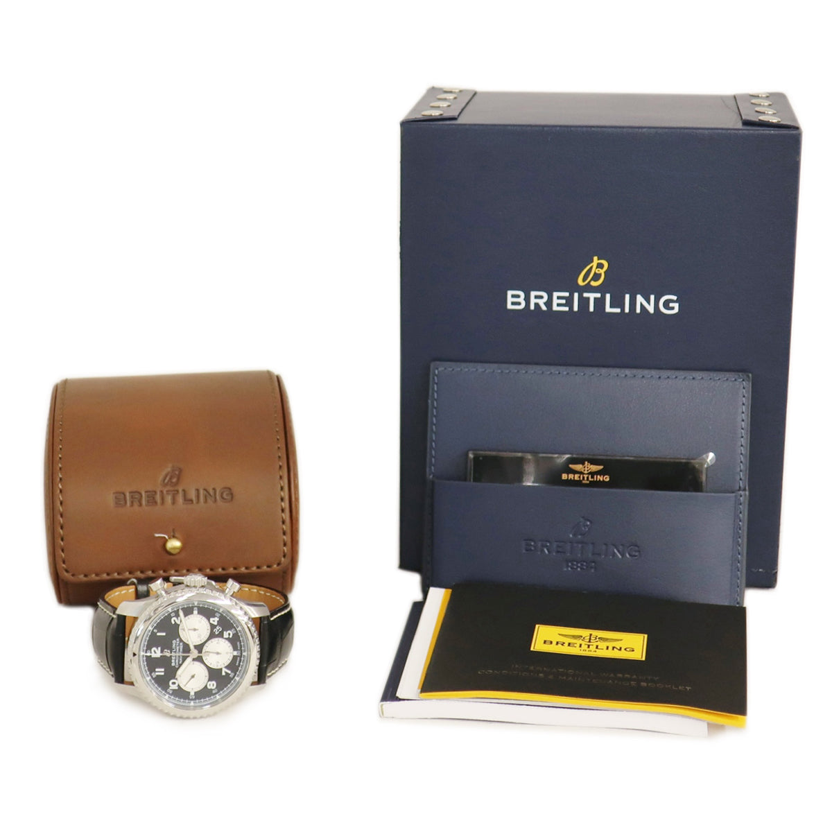 ブライトリング BREITLING ナビタイマー8 B01 クロノグラフ AB0117 AB0117131B1P1 自動巻き メンズ ブラック