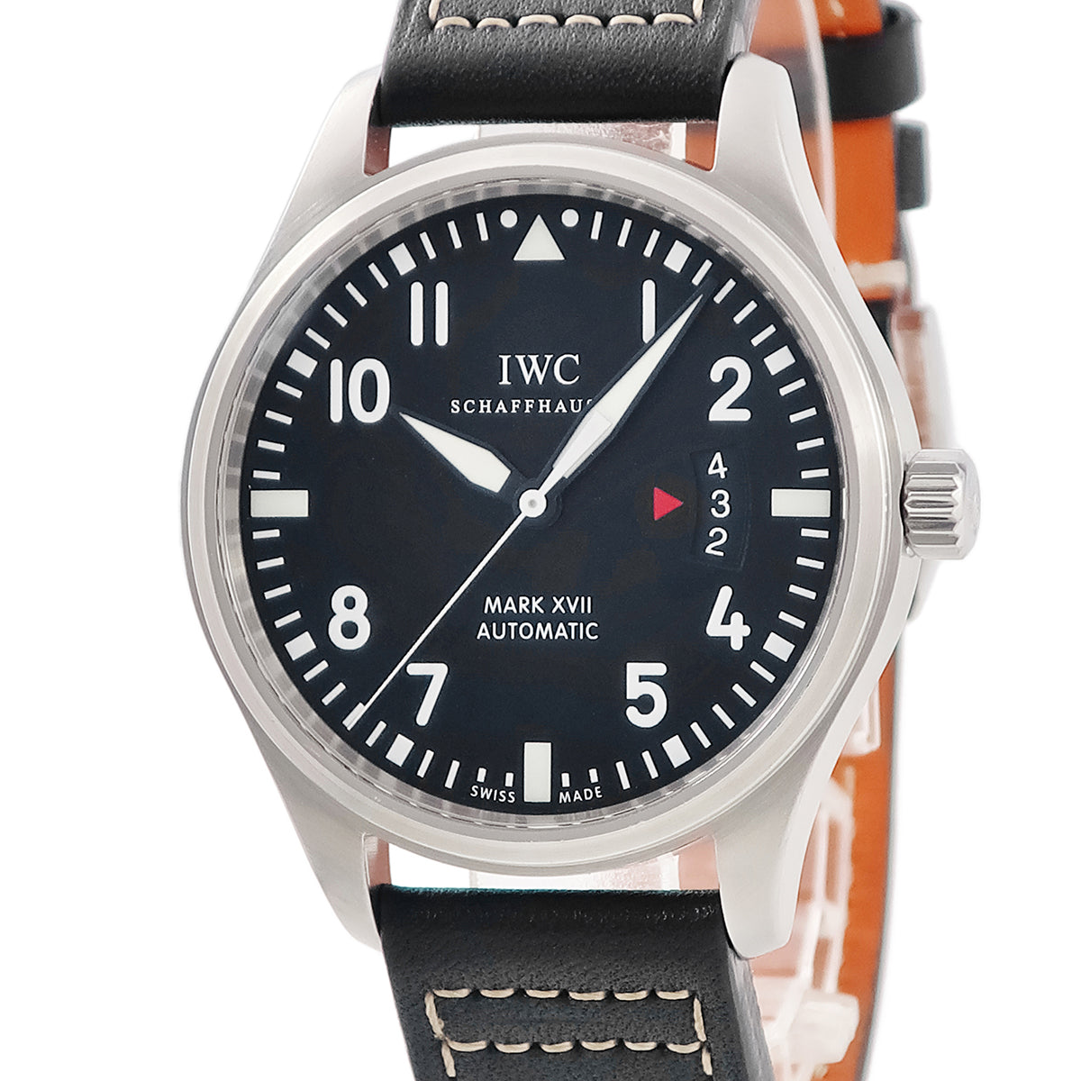 IWC IWC パイロット ウォッチ マーク17 IW326501 自動巻き メンズ デイト ブラック アラビア