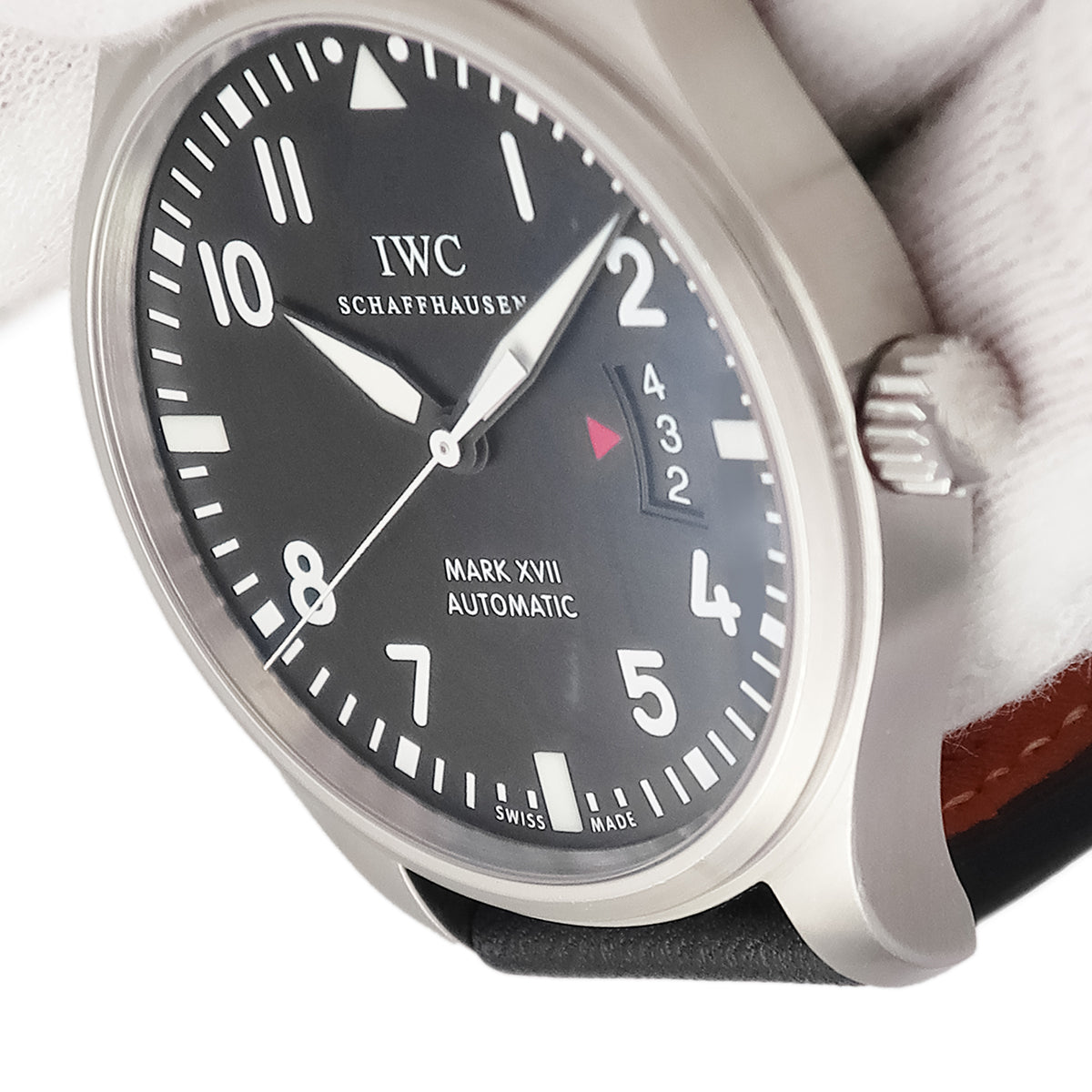 IWC IWC パイロット ウォッチ マーク17 IW326501 自動巻き メンズ デイト ブラック アラビア