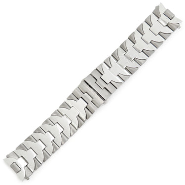 パネライ PANERAI 純正 ルミノール サブマリーナ シルバー ステンレススチール チタン 腕時計パーツ 替え ベルト バンド ブレス SS×Ti バネ棒 純正SS製バックル付き 24mm シルバー 銀