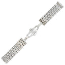 パネライ PANERAI 純正 ルミノール サブマリーナ シルバー ステンレススチール チタン 腕時計パーツ 替え ベルト バンド ブレス SS×Ti バネ棒 純正SS製バックル付き 24mm シルバー 銀