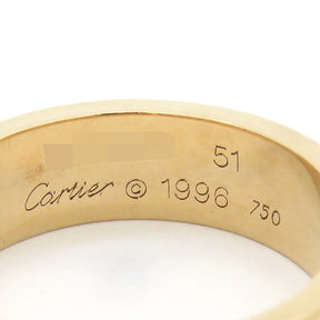 カルティエ Cartier ラブリング B4084651 イエローゴールド K18YG #51(JP11) リング 指輪 LOVE Ring 750 18K YG 18金 10号