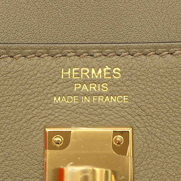 エルメス HERMES ケリームーヴ ベージュマルファ スイフト ショルダーバッグ ゴールド金具