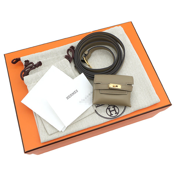 エルメス HERMES ケリームーヴ ベージュマルファ スイフト ショルダーバッグ ゴールド金具