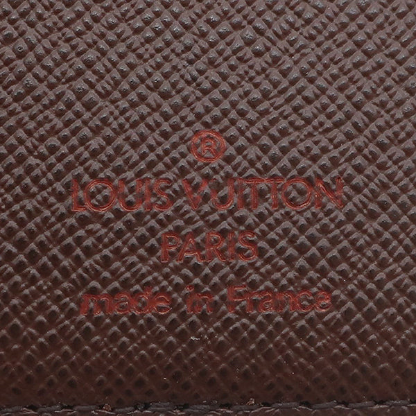 ルイヴィトン LOUIS VUITTON オーガナイザー ドゥ ポッシュ N61721 ダミエエベヌ ダミエキャンバス カードケース 茶 カード入れ