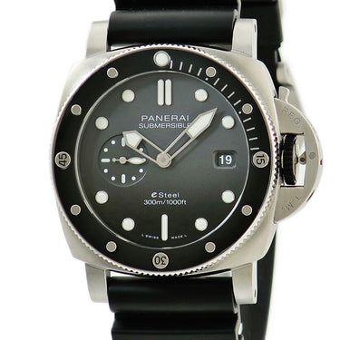 パネライ PANERAI サブマーシブル クアランタクアトロ ESteel Grigio Roccia PAM01288 Y****/1200 自動巻き メンズ Y番 グレー 限定