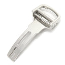 カルティエ Cartier シルバー K18WG 腕時計パーツ 純正 16mm幅対応 フォールディング Dバックル パーツ 替え 交換 予備 K18WG無垢 750 シルバー 銀