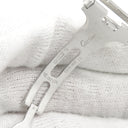 カルティエ Cartier シルバー K18WG 腕時計パーツ 純正 16mm幅対応 フォールディング Dバックル パーツ 替え 交換 予備 K18WG無垢 750 シルバー 銀