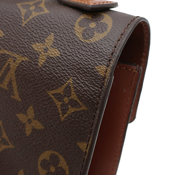 ルイヴィトン LOUIS VUITTON モンソー M51185 モノグラム モノグラムキャンバス 2WAYバッグ ゴールド金具 茶 ハンドバッグ ショルダー