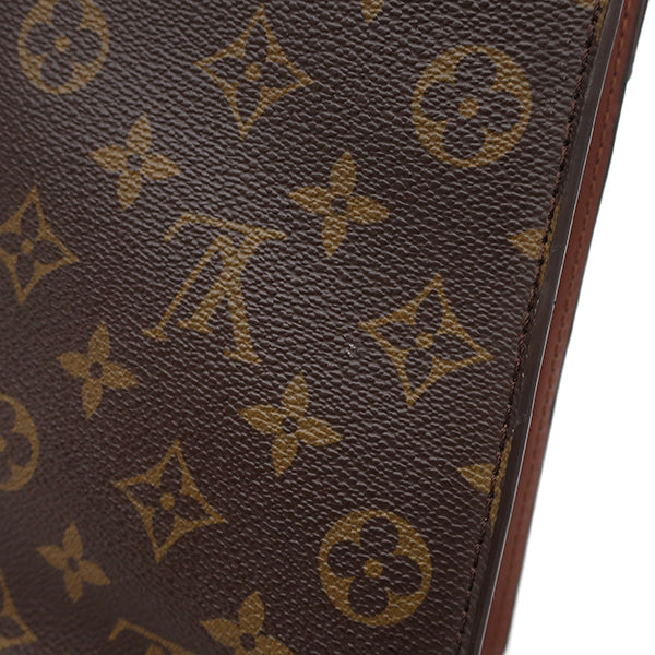 ルイヴィトン LOUIS VUITTON モンソー M51185 モノグラム モノグラムキャンバス 2WAYバッグ ゴールド金具 茶 ハンドバッグ ショルダー