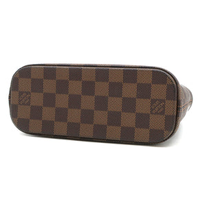 ルイヴィトン LOUIS VUITTON ヴァヴァン PM N51171 ダミエ ダミエキャンバス ハンドバッグ ゴールド金具 茶 赤