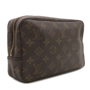 ルイヴィトン LOUIS VUITTON トゥルース トワレット23 M47524 モノグラム モノグラムキャンバス ポーチ ゴールド金具 小物入れ 茶