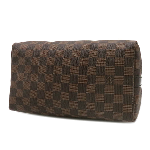 ルイヴィトン LOUIS VUITTON スピーディ25 N41368 ダミエエベヌ ダミエキャンバス 2WAYバッグ ゴールド金具 茶