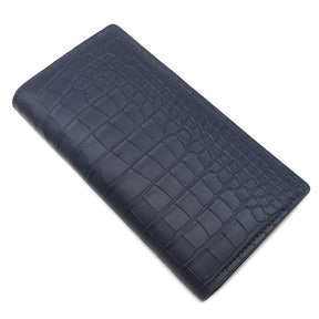 ルイヴィトン LOUIS VUITTON ポルトフォイユ ブラザ クロコダイルマット N92969  ネイビ アリゲーターマット 長財布 シルバー金具 紺 二つ折り 新品 未使用