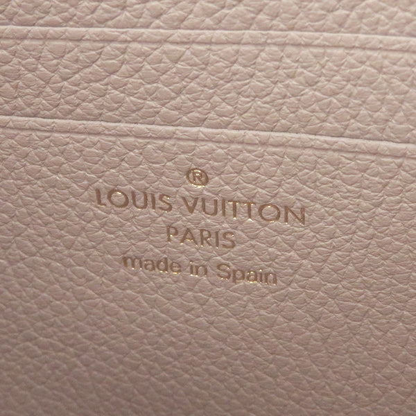 ルイヴィトン LOUIS VUITTON ナノロックミー バケット M69205 ピンクベージュ レザー ショルダーバッグ ゴールド金具 巾着バッグ