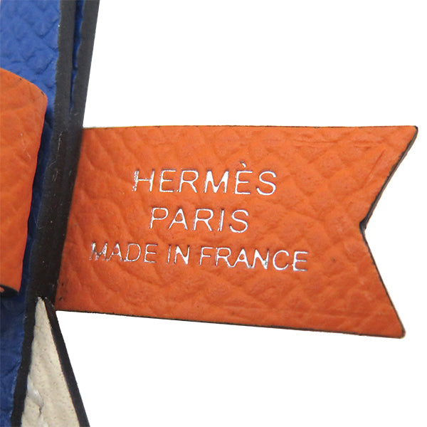 エルメス HERMES セイル24 ブルーフランス×ナタ×ヴェールコミック×フォーヴ ヴォーエプソン ヴォーバレニア バッグチャーム 新品 未使用 青 白 緑 茶