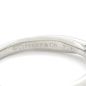 ティファニー Tiffany & Co ソリティア ダイヤリング プラチナシルバー Pt950 ダイヤモンド リング 指輪 T＆Co. 一粒 1P  9号