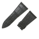 フランクミュラー FRANCK MULLER マスタースクエア 6000 KING用 クロコバンド ブラック クロコダイル 腕時計パーツ 未使用 純正 ショート マット 30mm ブラック 黒