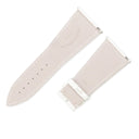 フランクミュラー FRANCK MULLER マスタースクエア 6000 KING用 クロコバンド ホワイト クロコダイル 腕時計パーツ 未使用 純正 マット 30mm ホワイト 白