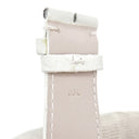 フランクミュラー FRANCK MULLER マスタースクエア 6000 KING用 クロコバンド ホワイト クロコダイル 腕時計パーツ 未使用 純正 マット 30mm ホワイト 白