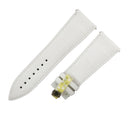 フランクミュラー FRANCK MULLER コンキスタドール コルテス 10000 KING用 クロコバンド ホワイト クロコダイル 腕時計パーツ 未使用 純正 ベルト ロング 30mm 白