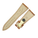 フランクミュラー FRANCK MULLER マスタースクエア 6000 H用 クロコバンド ブラウン クロコダイル 腕時計パーツ 未使用 純正 替え シャイニー 艶 26mm ブラウン 茶