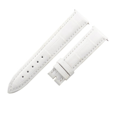 フランクミュラー FRANCK MULLER トノウカーベックス 7500/7502用 クロコバンド ホワイト クロコダイル 腕時計パーツ 未使用 純正 替え ショート 16mm ホワイト 白