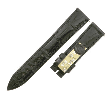 フランクミュラー FRANCK MULLER トノウカーベックス 7500/7502用 クロコバンド ブラック クロコダイル 腕時計パーツ 未使用 純正 替え ショート 16mm ブラック 黒