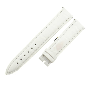 フランクミュラー FRANCK MULLER トノウカーベックス 7500/7502用 クロコバンド ホワイト クロコダイル 腕時計パーツ 未使用 純正 替え ショート 16mm ホワイト 白